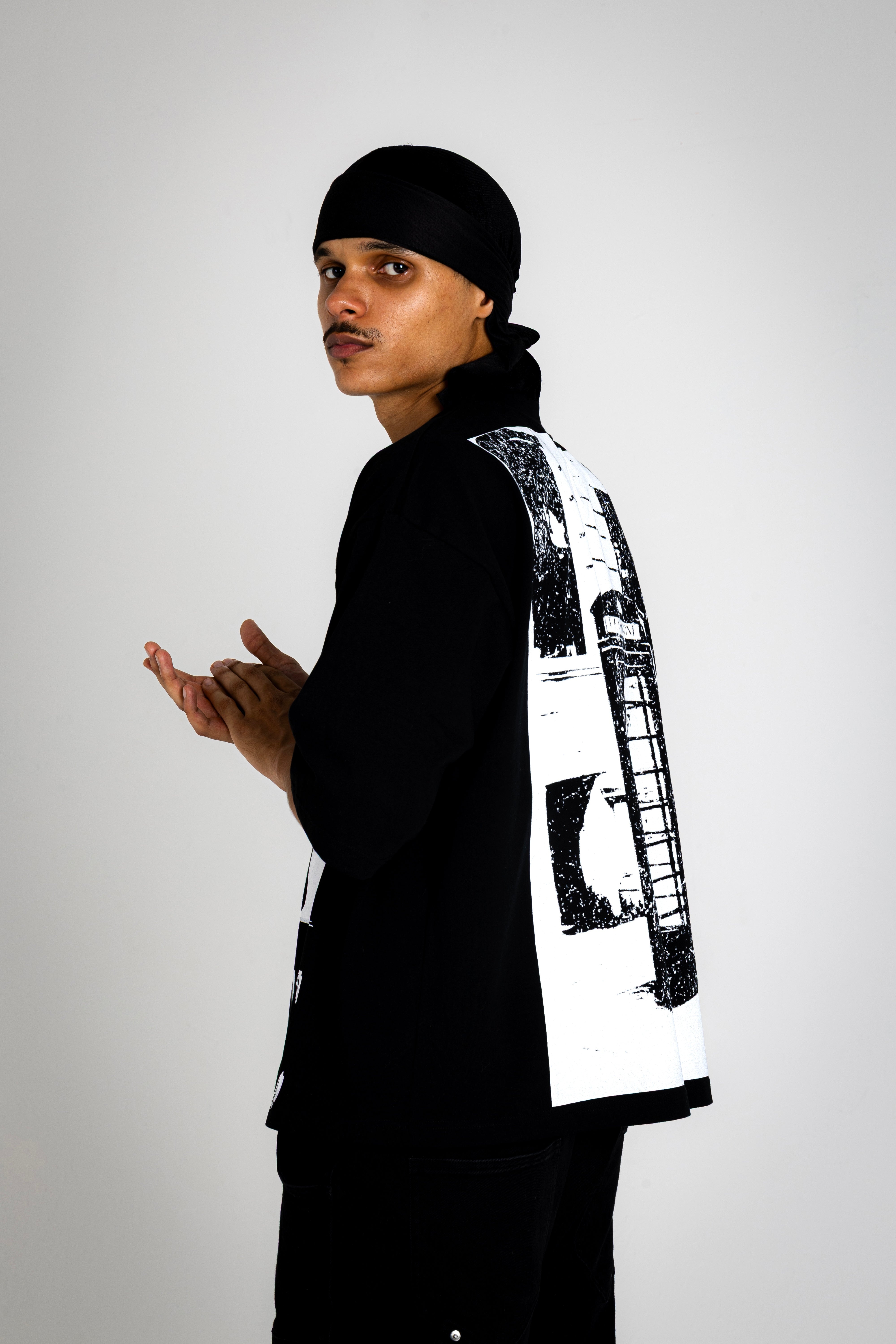 ACE Black Oversized T-Shirt