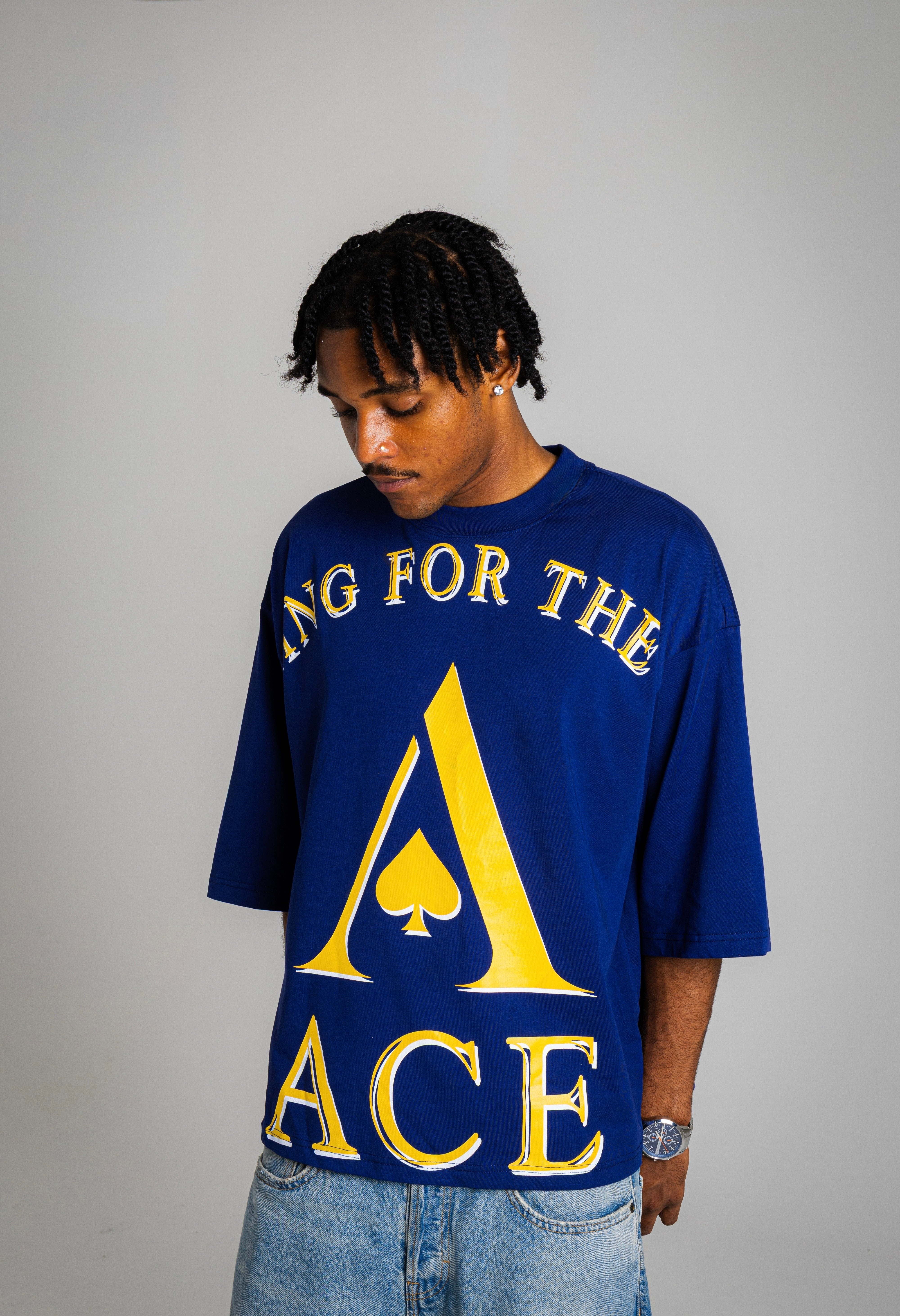 ACE Yellow Oversized T-Shirt