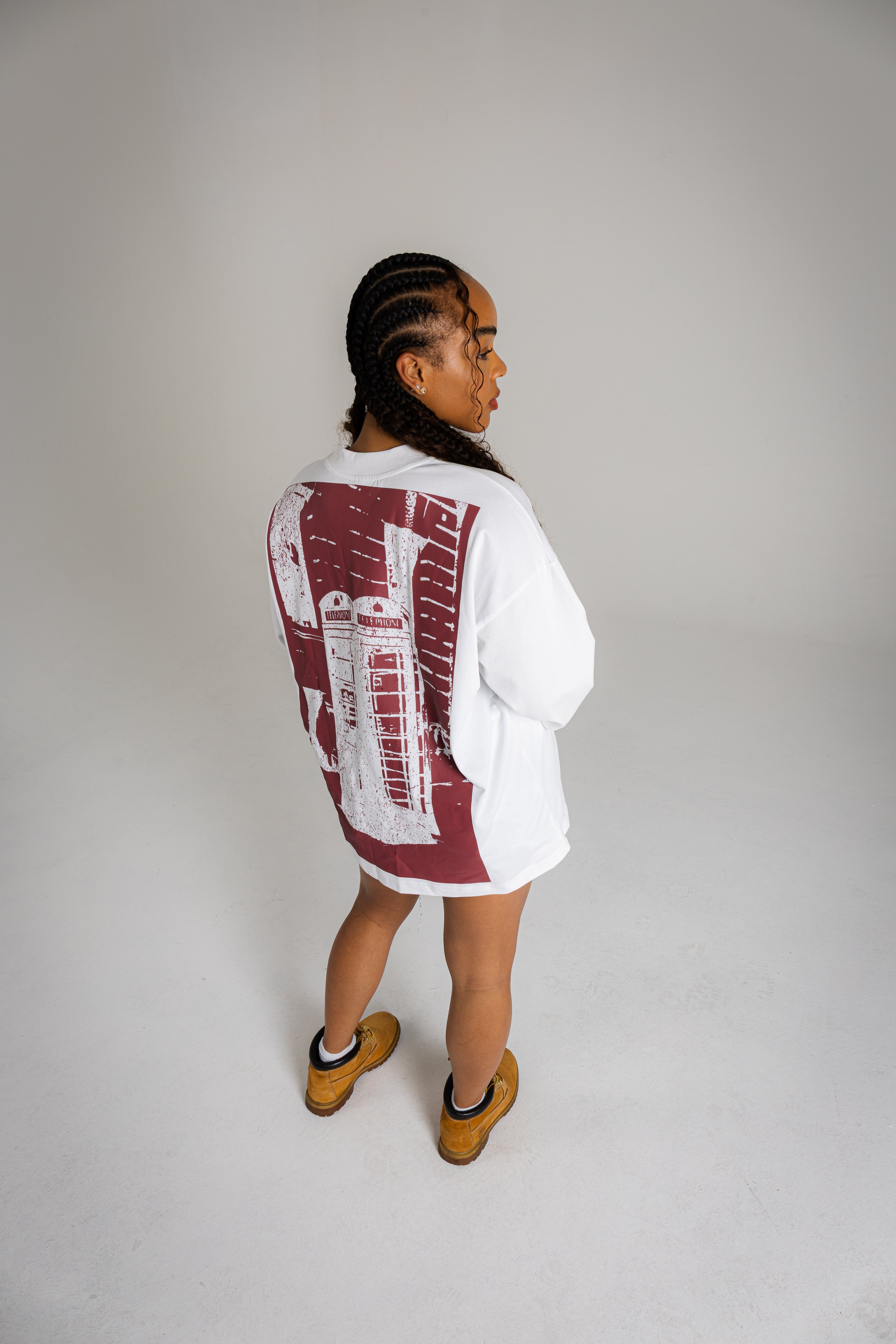 ACE Red Oversized T-Shirt