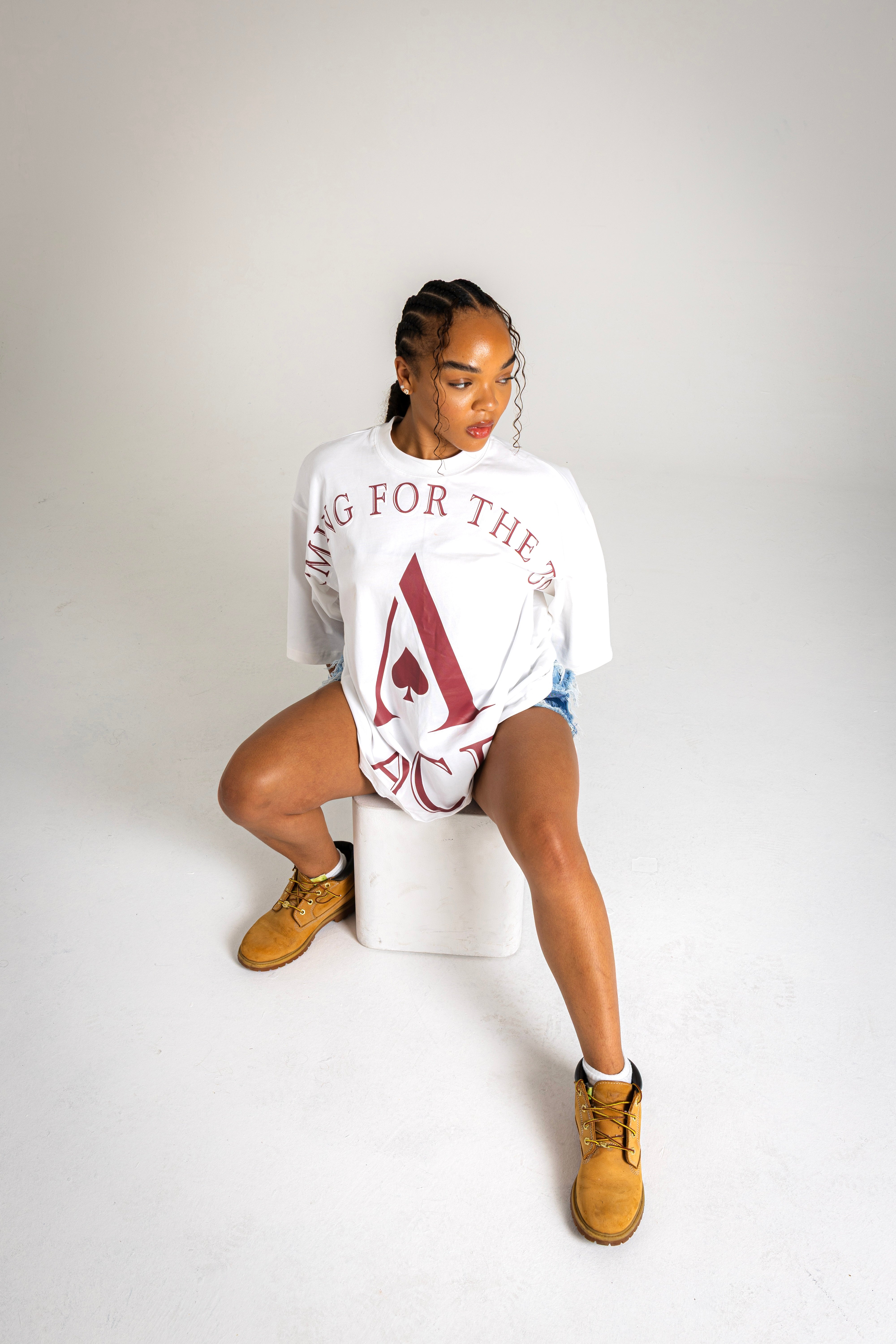 ACE Red Oversized T-Shirt