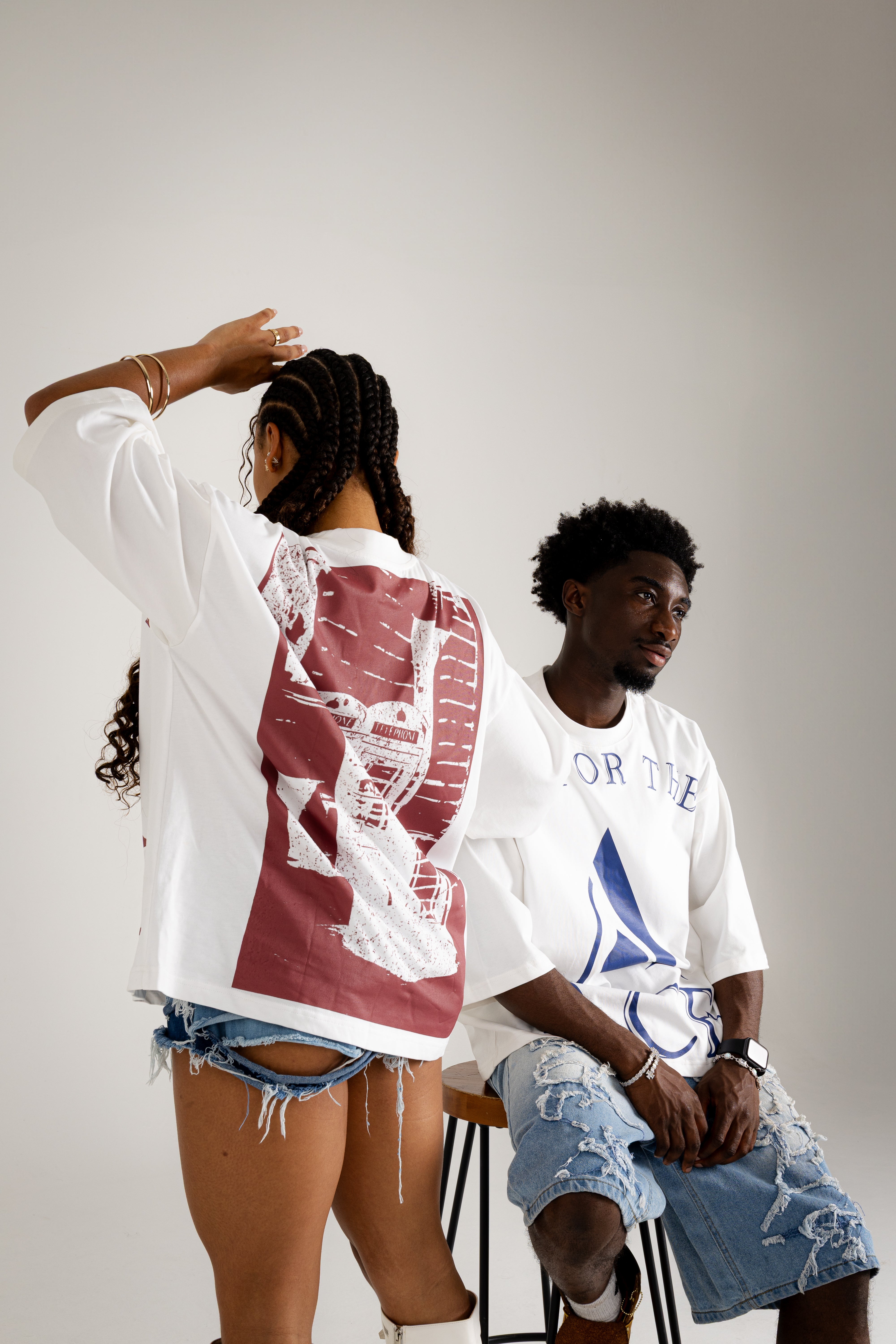 ACE Red Oversized T-Shirt